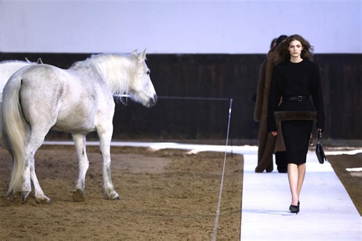 Stella McCartney lets horses steal the show at Paris Fashion Week