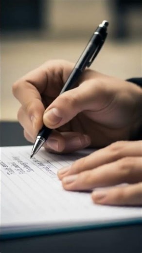 HOW TO HOLD A PEN CORRECLTY