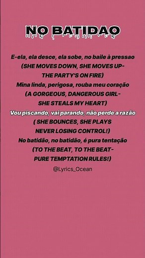 No Batidão ~ ZXKAI,slxughter(lyrics +English translation)#lyrics #nobatidao #song#trending #shorts
