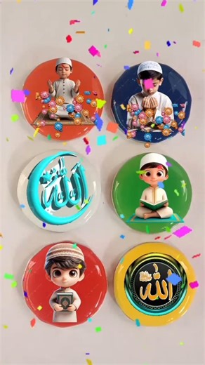 📖🌙 Islamic Cartoon Sticker Design 🕌 || #viral #shorts #ramajan