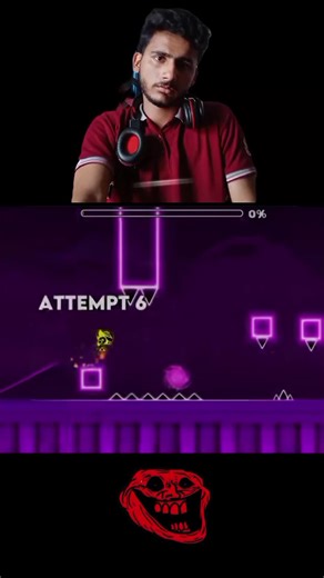 It's very hard but not me 😄 and you ? #viral #geometrydash #gameplay #geomatry #geometrydashmemes @HAMID Explain