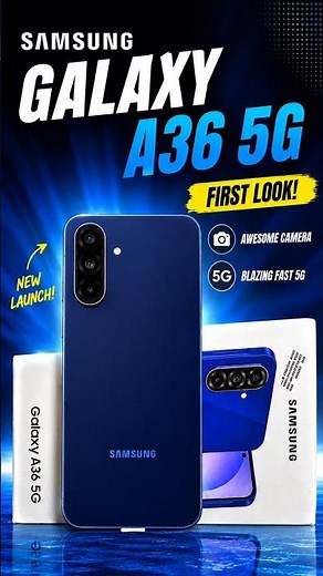 Samsung Galaxy A36 5G Unboxing, First look & Review 🔥 And Camera Test ! #samsunggalaxya36 #samsung