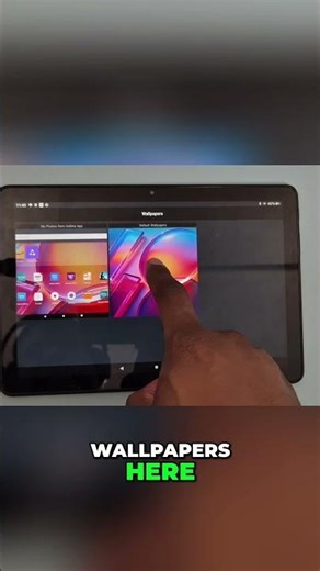 Amazon Fire Tablet: Change Wallpaper in Seconds! #shorts