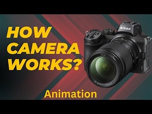 How camera works? | Animation of camera | How image is formed in camera? | working of camera |