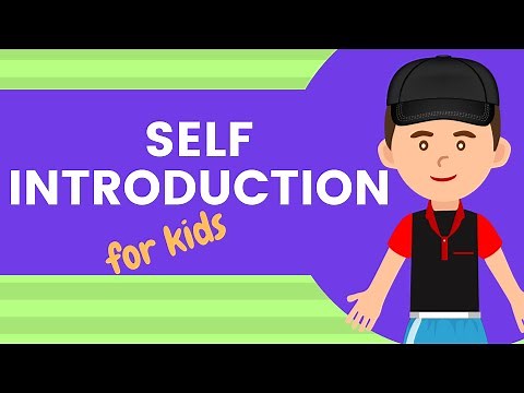 SELF INTRODUCTION | How to Introduce Yourself in English- for kids