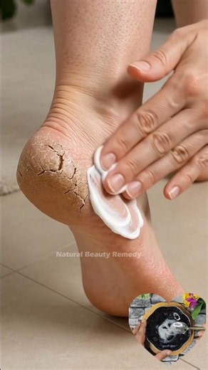 Cracked heels? 👣 Simple daily foot care can help keep your heels smoother and healthier over time. ✨