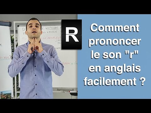 How to pronounce the "r" sound in English easily