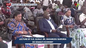 Lecture By H.E. Alhaji Dr. Mahamudu Bawumia On Ghana's Economy | Ghana Broadcasting Corporation