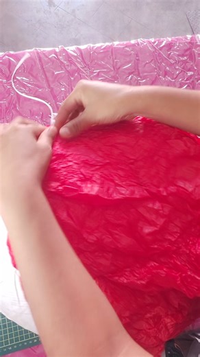 Piñata de corazón con técnica de nube | Fiestecillas y Mas
