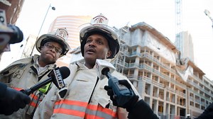 Crews racing against weather on Day 2 search for missing worker after building collapse