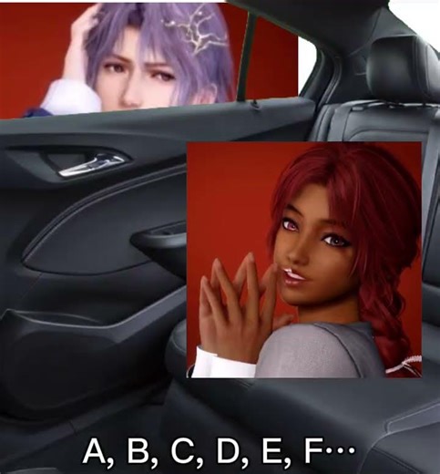 When thomas and Rafayel locked me in the car cause Thomas put the keys in the bag 🤣🤣🤣🤣#memes