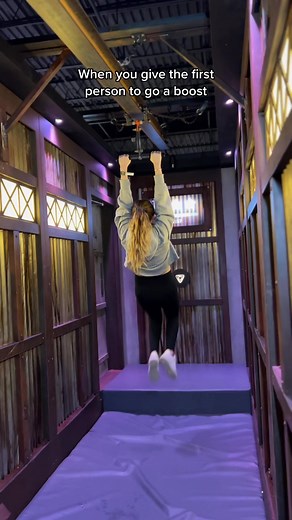 It’s really tough out here #level99 #ziplinechallenge #massachusetts