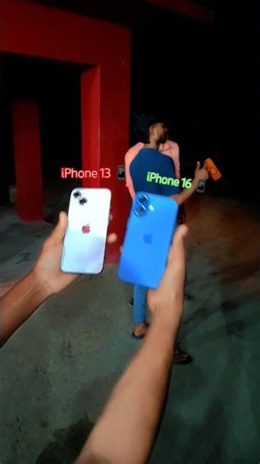 iPhone 13 📱 vs iPhone 16 📱 camera test 🤔