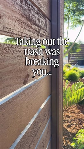 Pinedo Nursery, Inc on Instagram: "Wait... since when is trash day relaxing? 🤔 You used to dread it. That weekly chore. Then you realized: if you have to walk this path every single week anyway... why not make it beautiful? Transform your task zones into stress-relief gardens. Because even trash day can feel like a mini retreat 🌿✨ If you want these vibes, here’s the plant list: Acacia Cousin Itt Farfugium japonica Gardenia August Beauty Jacaranda Bonsai Blue Lomandra Shorty Philodendron sellou