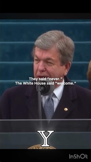 They said “never.”The White House said “welcome.”.”