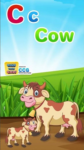 C for Cow | Easy Alphabet Learning for Babies & Toddlers
