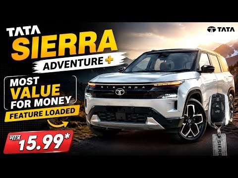 Tata Sierra Adventure+ 2026 | Best Variant Under ₹16 Lakh? Full Detailed Review