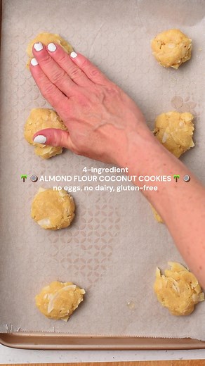 Almond Flour Coconut Cookies Recipe for Healthy Baking