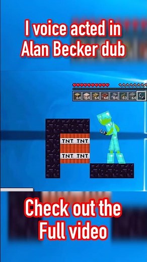 Animation vs Minecraft dub #voiceover #alanbecker #avm #animationvsminecraft