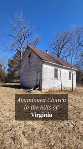 127K views · 6.5K reactions | Imagine this place once filled with people, hope, music, and prayers. It’s been a long time since this place has seen any of that, but standing there, it was easy to picture a time when things were different. When this little church was the center of the world for its rural Virginia community. | The Forgotten South | Facebook