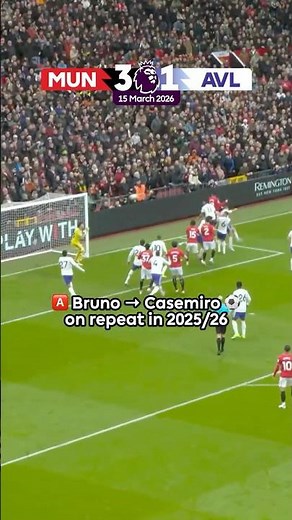 Bruno Fernandes x Casemiro = PURE MAGIC 🪄✨