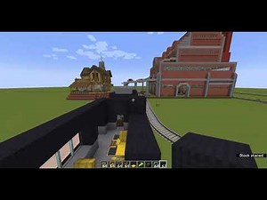 Lego Metroliner 10001/4558 In Minecraft Create Mod! Full Tutorial Video!