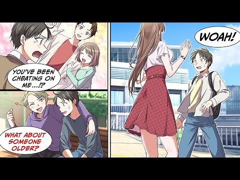 [Manga Dub] My girlfriend cheated on me, so my friend introduced me to an older girl... [RomCom]