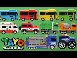 Kompilasi Lagu Mobil Mainan l Lagu anak l Cartoon for kids l Tayo Bus Kecil