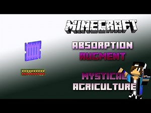Absorption Augment 🍎🪴🍋 Minecraft Mystical Agriculture Tutorial 🍎🪴🍋 English 🍎🪴🍋 #Minecraft
