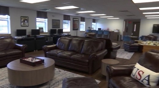 Camp Lejeune celebrates the opening of its new USO location