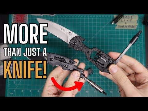 Need an EDC knife AND screwdriver? Look NO further...