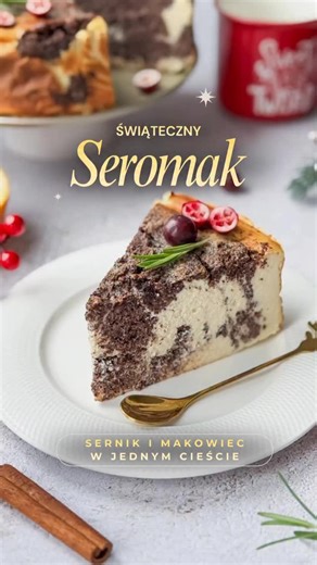 Małgorzata Lenartowicz mgr DIETETYK kliniczny, psychodietetyk on Instagram: "Seromak czyli coś dla miłośników sernika i makowca w jednym! Składniki na tortownicę o średnicy 24 cm. Składniki na masę makową: 📍300 gramów maku 📍5 łyżek miodu 📍50 gramów masła 📍100 gramów mielonych migdałów 📍50 gramów rodzynek 📍10 suszonych moreli 📍skórka otarta z jednej pomarańczy 📍skórka otarta z jednej cytryny 📍3 łyżki soku wyciśniętego z pomarańczy Sposób przygotowania: 1. Mak wsyp do wysokiego garnka. Za