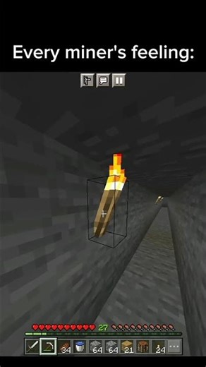 Every miner's feeling | Minecraft | #shorts
