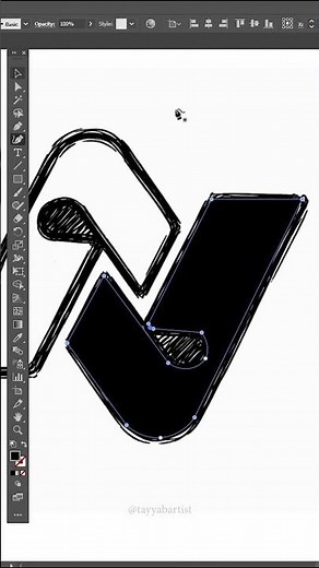 Modern Abstract Icon Design – Adobe Illustrator Tutorial ✏️