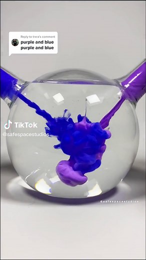 Mixing Dark Blue and Violet Paint Colors