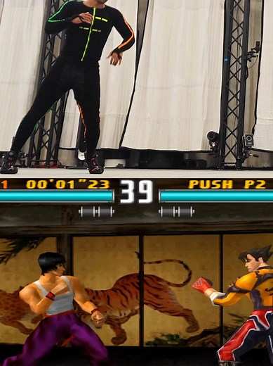 Tekken Motion Capture Practice: Jin Kazama & Forest Law Combo