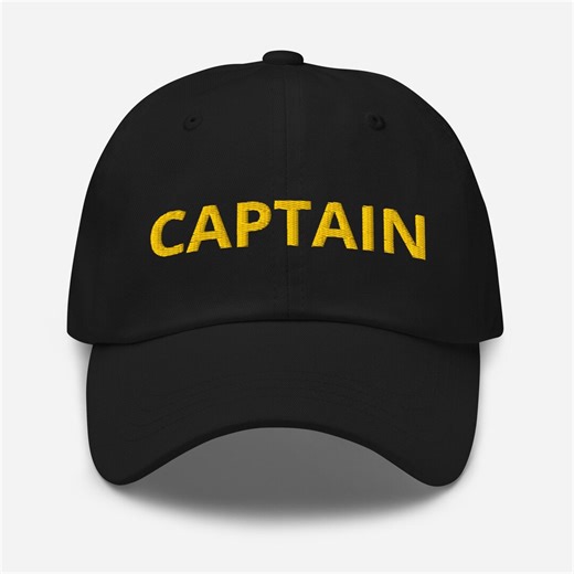 Captain – Premium Dad Hat – Military Nautical Tactical Style Cap - Etsy