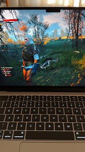 Witcher 3 MacBook Air M2 512