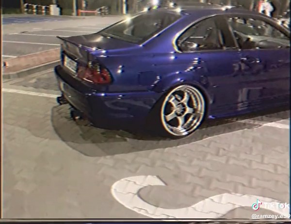 BMW E46 Retro Style on VHS