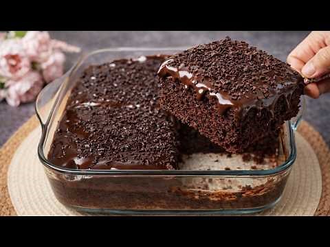 The best eggless chocolate cake recipe! super moist and delicious!🍫