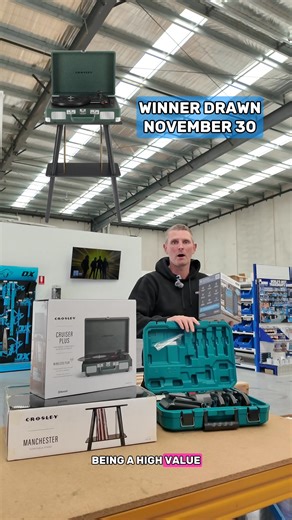 Want a FREE speaker? Purchase a Zupper Press Tool Kit! PLUS you'll go into the draw to win a bluetooth turn table 💥 Winner Drawn November 30th - best of luck 🤝 #plumbingsupplies #plumbingproducts #plumbingspecials #plumbingcompanies #plumbing | Beyond Plumbing Supplies Australia