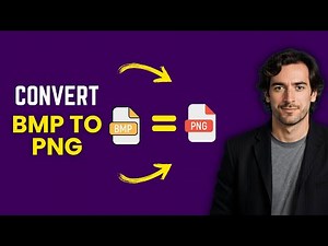 How To Convert BMP to PNG (In 1 Minute)