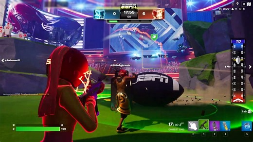 99K views · 381 reactions | ESPN Football Island is available NOW on Fortnite  The island features multiple activities, challenges, and minigames, all centered around the island’s main event: Touchdown Rush  | ESPN | Facebook