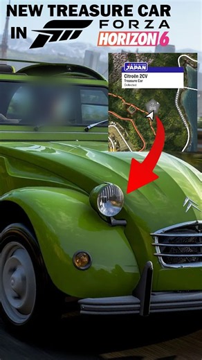 Forza Horizon 6 - New Treasure Car: 1970 Citroen 2CV #fh6 #forzahorizon6 #forzahorizon