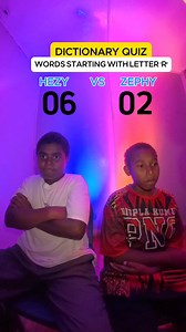 Dictionary Quiz with Hezy & Zephy | Elison ZoDii Ebu