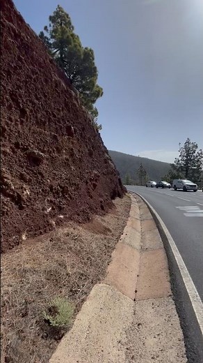Scoria in a cinder cone, Tenerife