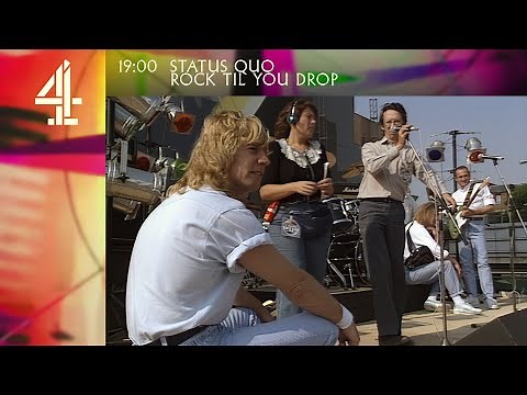 Status Quo - Rock 'til You Drop Documentary, 25th December 1991 (AI Enhanced)