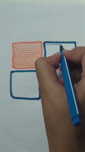 Simple And Easy Pattern 🌼 ✨ #art #patternmaking #tutorial