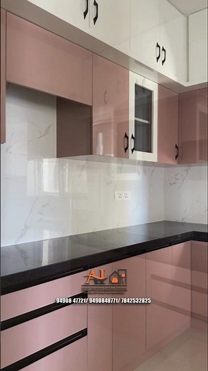 Simple Kitchen Design 🏠 | Clean Look & Smart Space