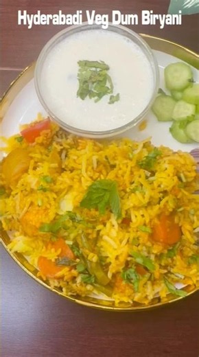 Hyderabadi Veg Dum Biryani